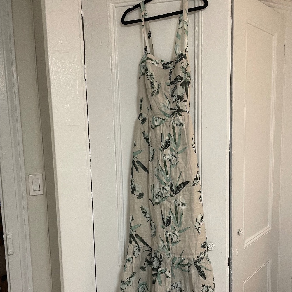 Banana Republic  Floral Maxi Dress